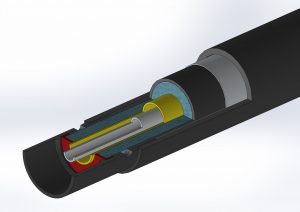 Sensor tube overview top cut